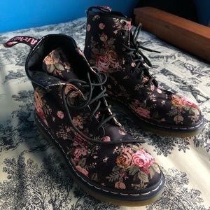 Doc Martens Floral Canvas 1460 US 9